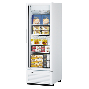 Turbo Air TGF-23SDH-N 27'' 17.94 cu. ft. 1 Section White Glass Door Merchandiser Freezer