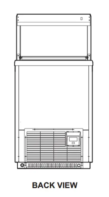 Turbo Air TIDC-26W-N Ice Cream Dipping Cabinet