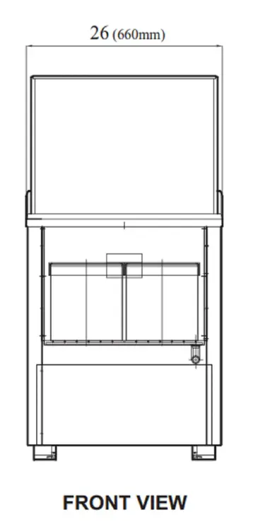 Turbo Air TIDC-26W-N Ice Cream Dipping Cabinet