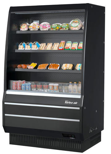 Turbo Air TOM-40MB-SP(-A)-N Vertical Open Display Merchandiser