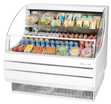 Turbo Air TOM-50LW(B)-N Horizontal Open Display Merchandiser