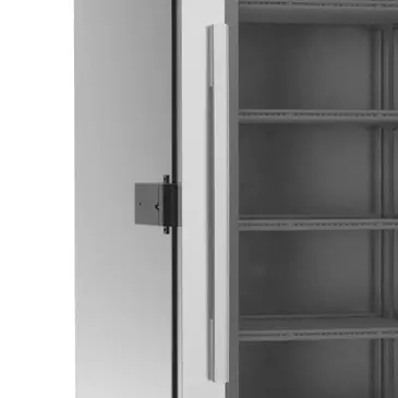 Victory Refrigeration LSR27HC-1-IQ 31.13'' Silver 1 Section Swing Refrigerated Glass Door Merchandiser