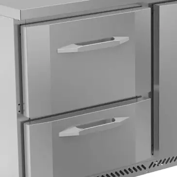 Self-closing drawers