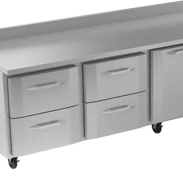 Self-closing drawers