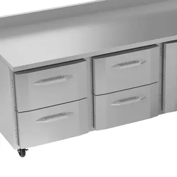 Self-closing drawers