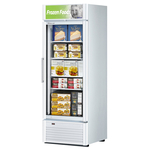 Turbo Air TGF-23SD-N 27'' 17.99 cu. ft. 1 Section White Glass Door Merchandiser Freezer